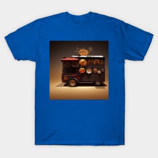 Steampunk Tokyo Ramen Food Truck T-Shirt